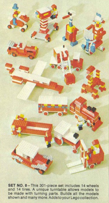 LEGO 8-4 Promotional Basic Set No. 8 (Kraft Velveeta)