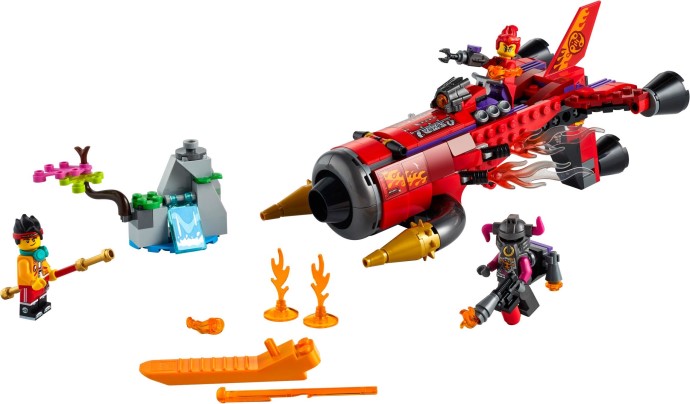 LEGO 80019 Red Son's Inferno Jet