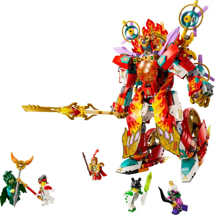 LEGO 80057 Nezha's Ring of Fire Mech | Brickset