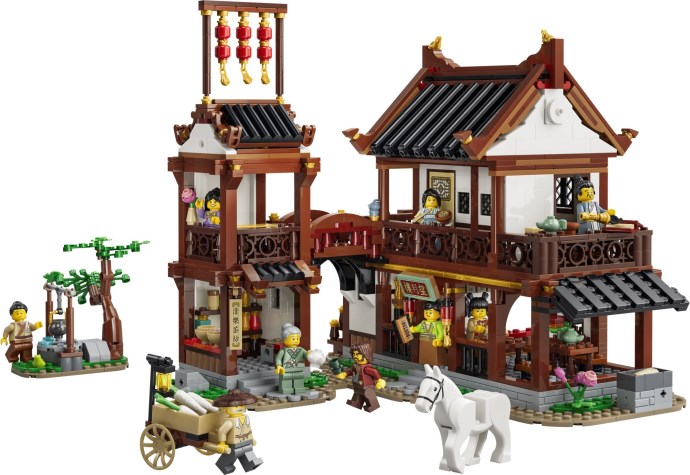 LEGO 80121 Ancient Moon-Gazing Inn instructions