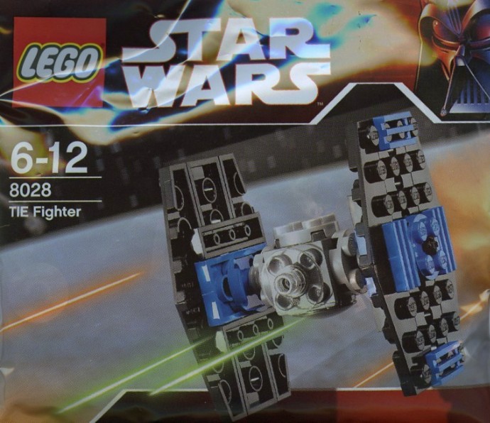 Star Wars Tie Fighter Lego Set 8028 Ideal Christmas Stocking Filler Polybag 