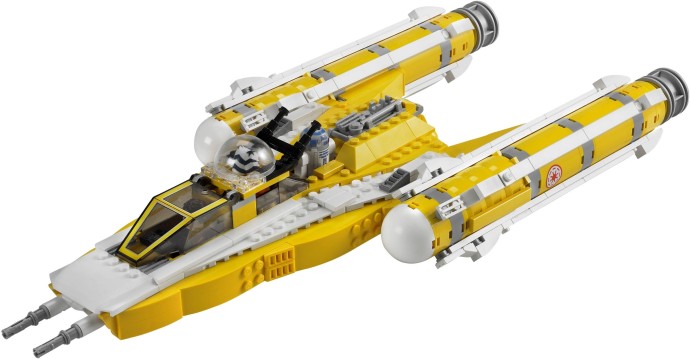 8037 Anakin's Y-Wing Starfighter NISB Ahsoka Minifigure Clone LEGO Star Wars