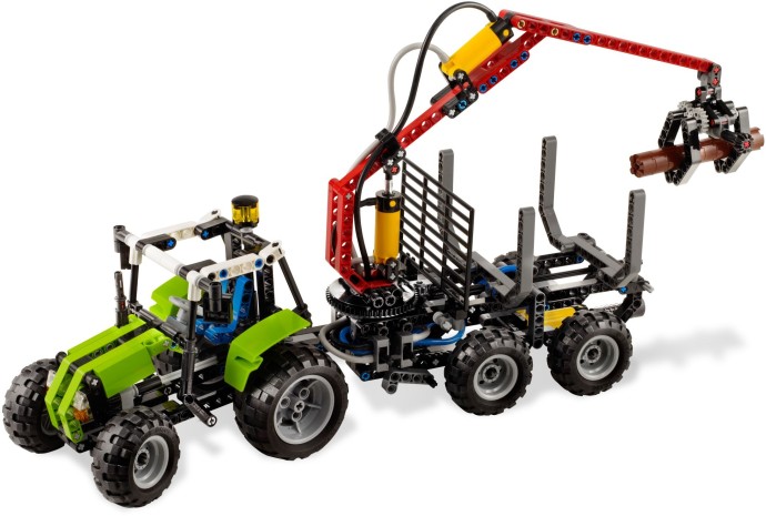 LEGO 8049 Tractor with Log Loader