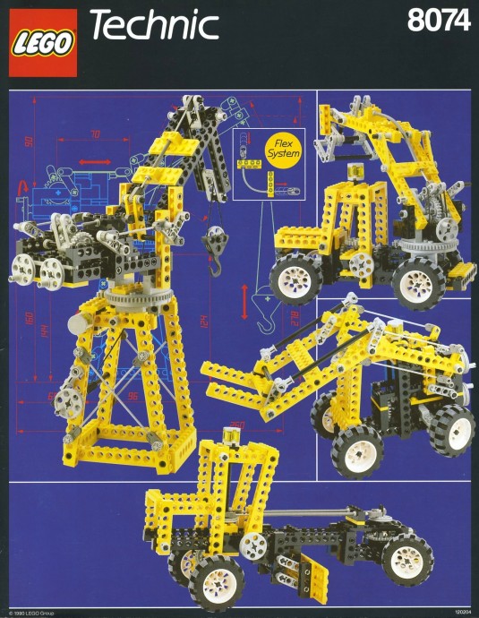 LEGO 8074 Universal Set with Flex System