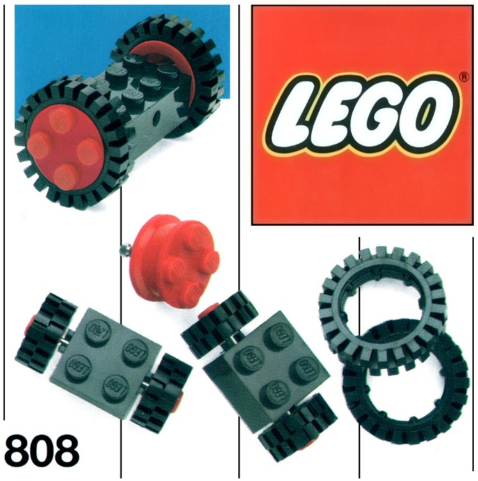 LEGO 808 Wheels and Tyres