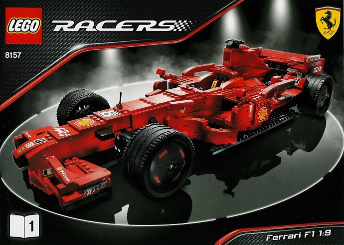 Ferrari F1 1:24 8142 - LEGO® Ferrari™ - Building Instructions