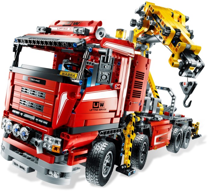 vindruer Give fløde LEGO 8258 Crane Truck | Brickset