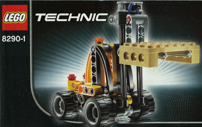 8290-1: Mini Forklift | Brickset: LEGO set guide and database