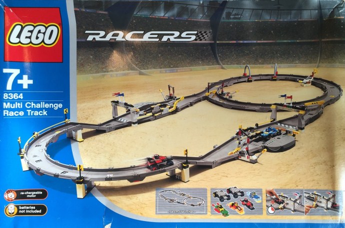 LEGO 8364 Multi-Challenge Race Track