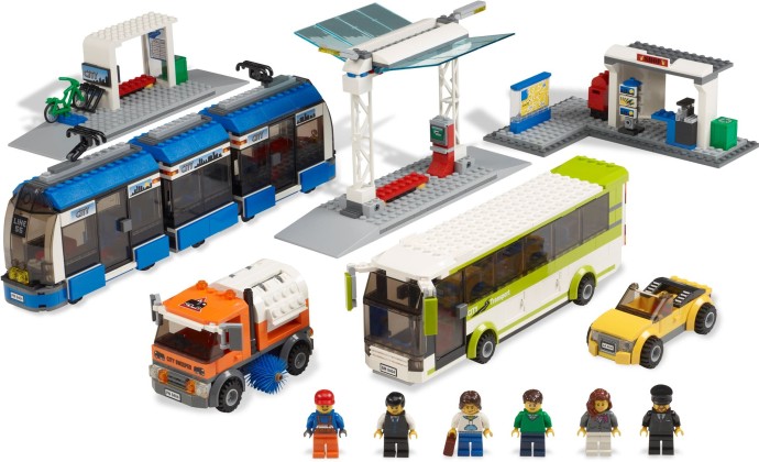 miste dig selv høj Uventet LEGO 8404 Public Transport Station | Brickset