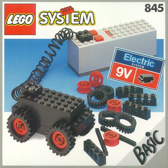 LEGO 845 Battery Motor, 9V
