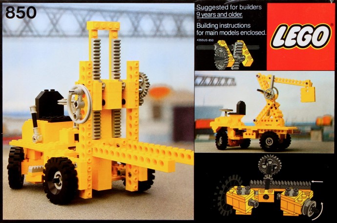 lego technic digger 1980s