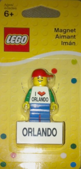 LEGO 850501 I (love) Orlando figure magnet