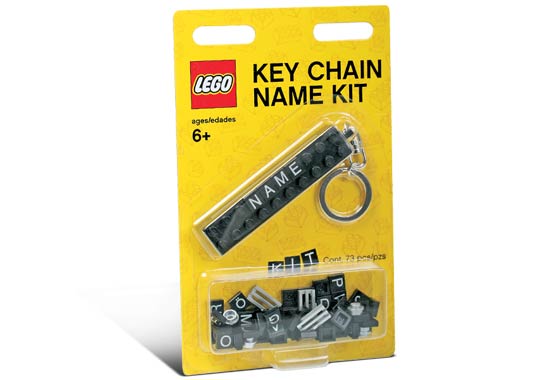 LEGO 851627 Key Chain Name Kit