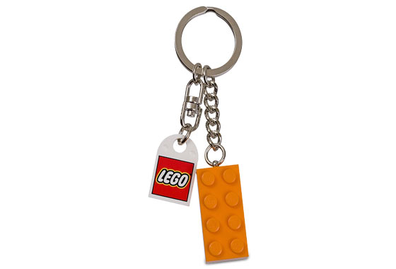 LEGO 852097 Orange Brick Key Chain