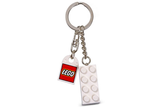 LEGO 852100 White Brick Key Chain