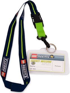 LEGO 852308 Agents ID Card with Lanyard 