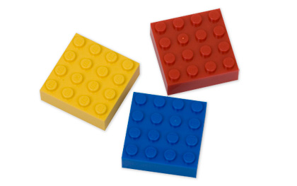 LEGO® 40101740 LEGO Magnet Set Grau 