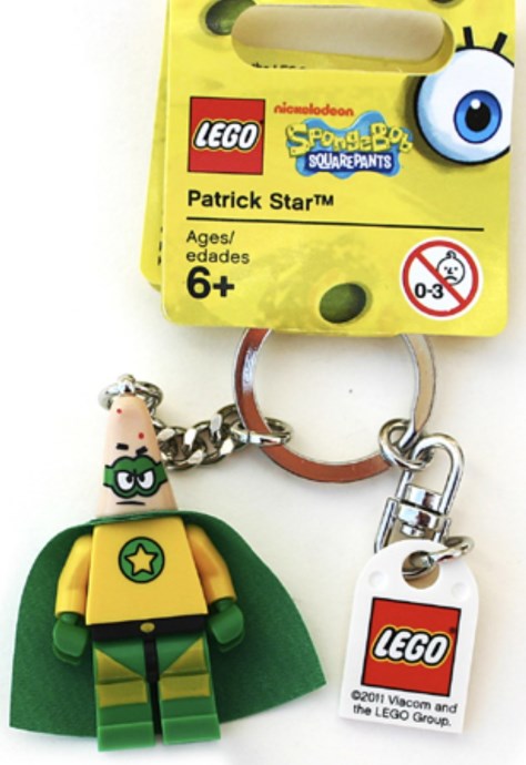 LEGO 853357  Patrick Super Hero Key Chain 