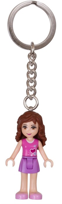 LEGO FRIENDS  Olivia Key Chain  NEW WITH TAGS 