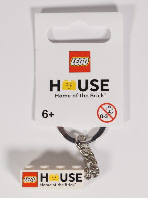 LEGO 853712 LEGO House 2x4 Brick Key Chain