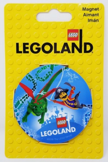 Lego LEGOLAND Magnet 1x Mädchen 1x Junge Neu & OVP 