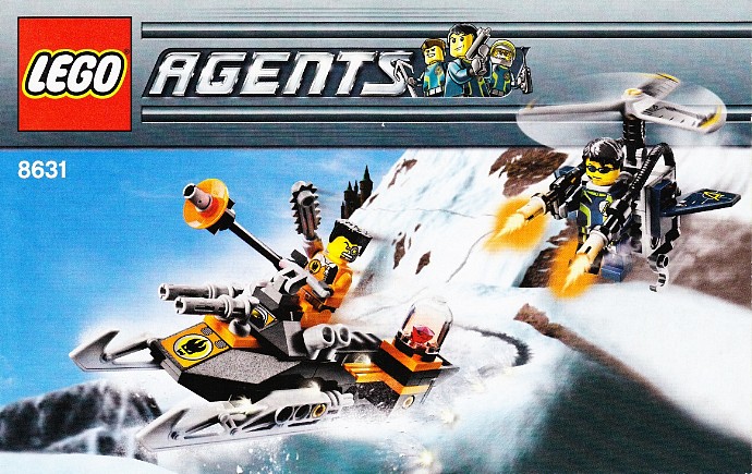 dygtige skipper Ride LEGO Agents | Brickset