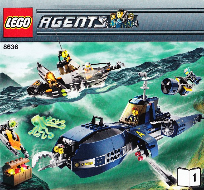 LEGO 8636 Deep Sea Quest