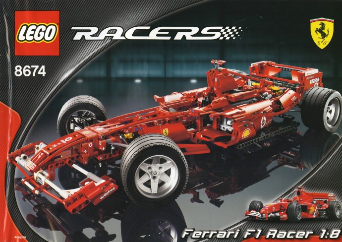 LEGO 8674 Ferrari F1 Racer 1 8 Brickset