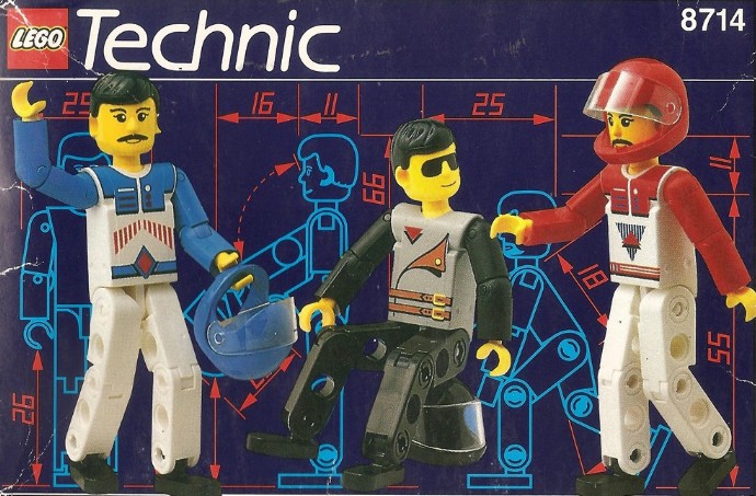 LEGO 8714 The LEGO Technic Guys