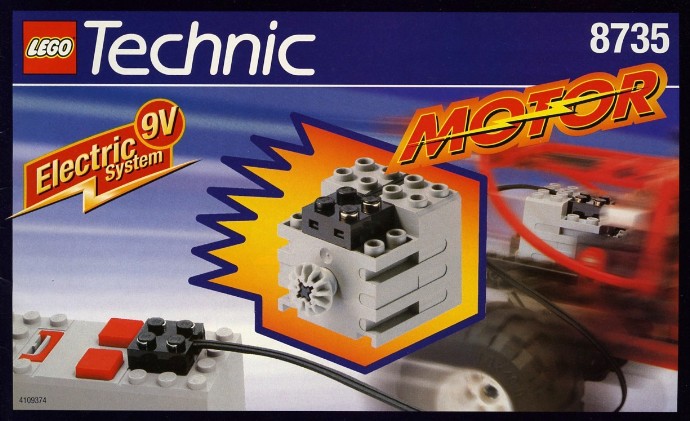 LEGO 8735 Motor Set, 9V