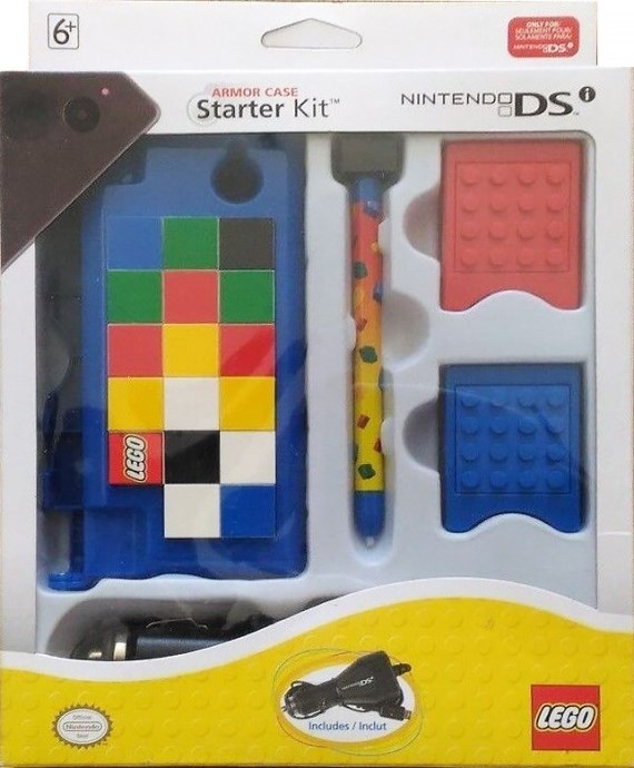 LEGO 880011-2 Armor Case Starter Kit for Nintendo DSi, Classic Blue