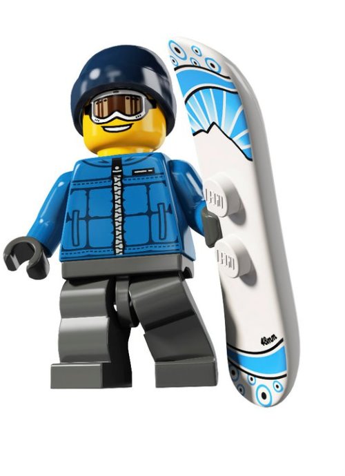 8805-16: Snowboarder Guy
