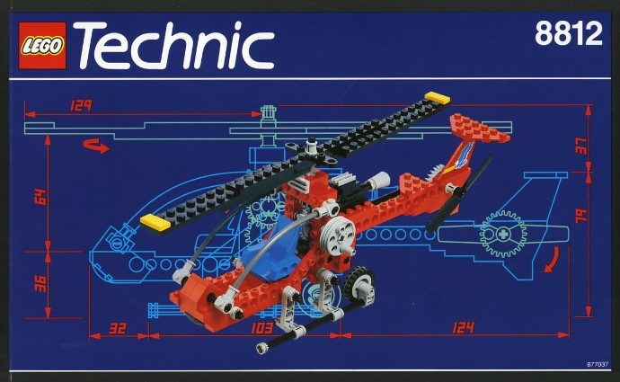 LEGO 8812: Helicopter
