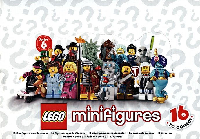 precedente Semejanza recepción Collectable Minifigures | Series 6 | Brickset: LEGO set guide and database