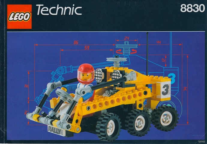 LEGO 8830 Rally 6-Wheeler