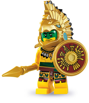 LEGO 8831-2 Aztec Warrior