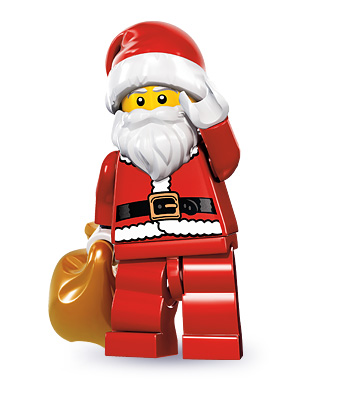 LEGO Creator 30478 Weihnachtsmann Santa Figur 