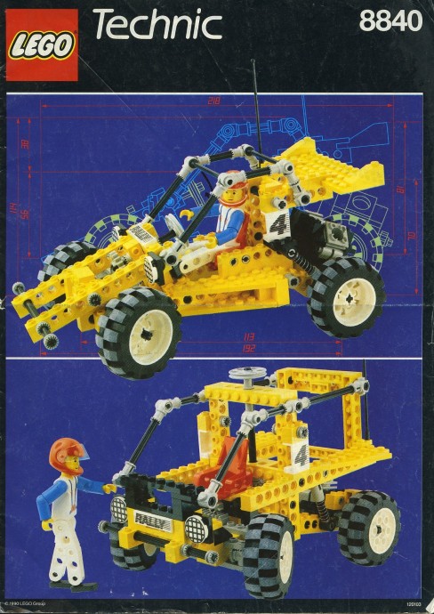 LEGO 8840 Rally Shock & Roll Racer