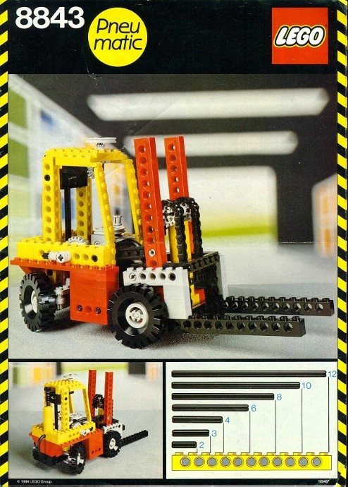 LEGO 8843 Fork-Lift | Brickset