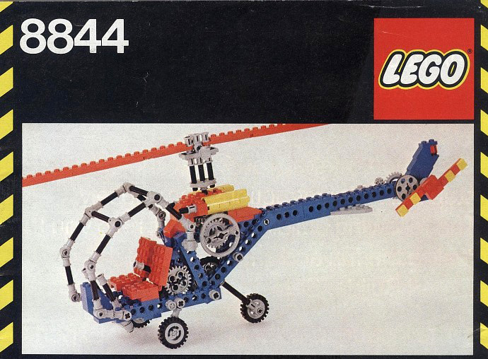 Vibrere Perpetual dissipation LEGO 8844 Helicopter | Brickset