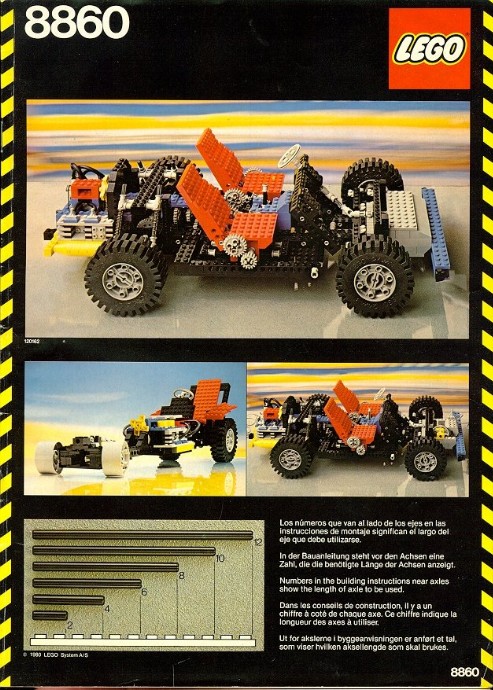LEGO 8860 Car Chassis