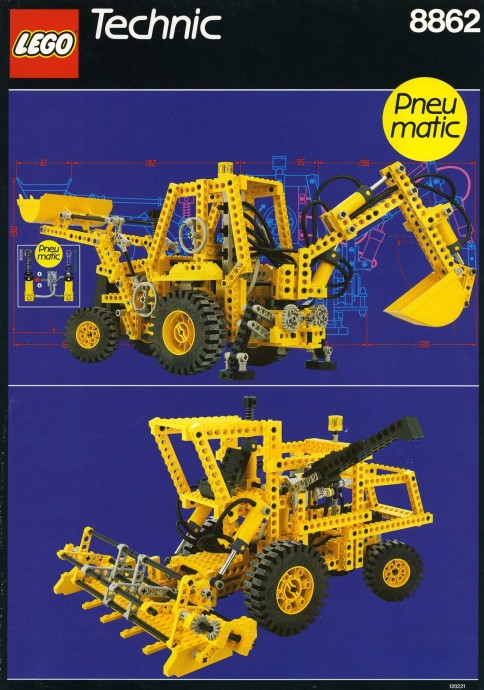 Lego 1 roue jaune set 8862 1 yellow wheel 