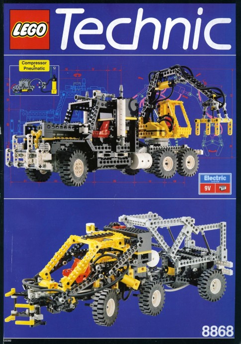 lego technic pneumatic truck 8868