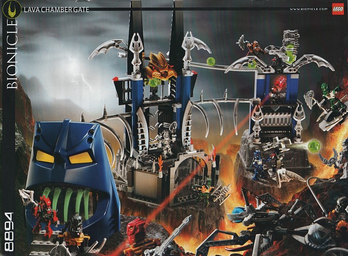 新品開封品 Lego Bionicle 8894レゴ 8894 ピラカの要塞