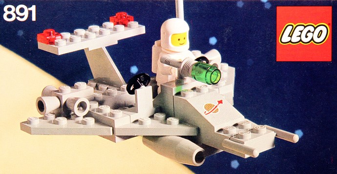 LEGO 891 Two Seater Space Scooter