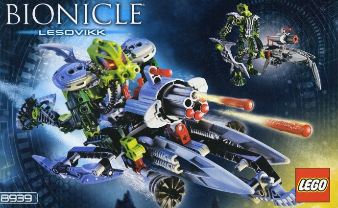 LEGO Bionicle Lesovikk Set 8939 - US