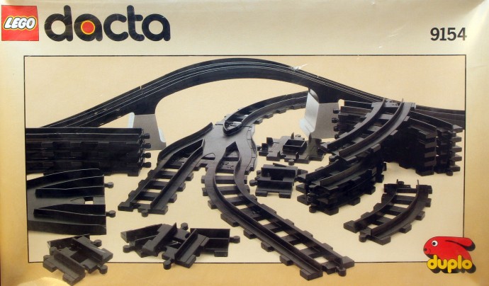 LEGO 9154 Bridge and rails