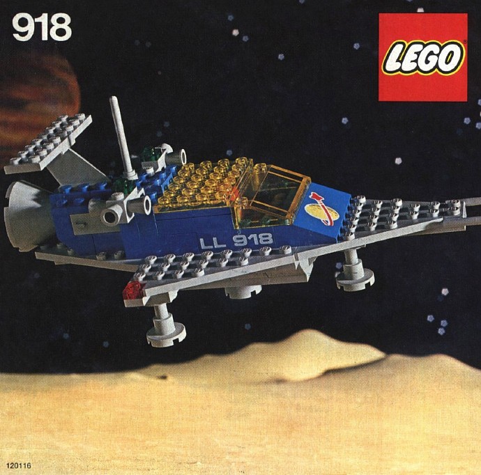 1980s lego spaceship