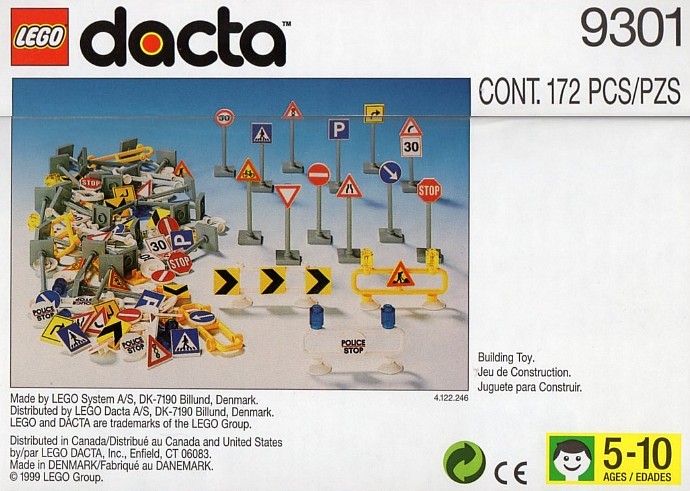 LEGO 9301 Traffic Signs